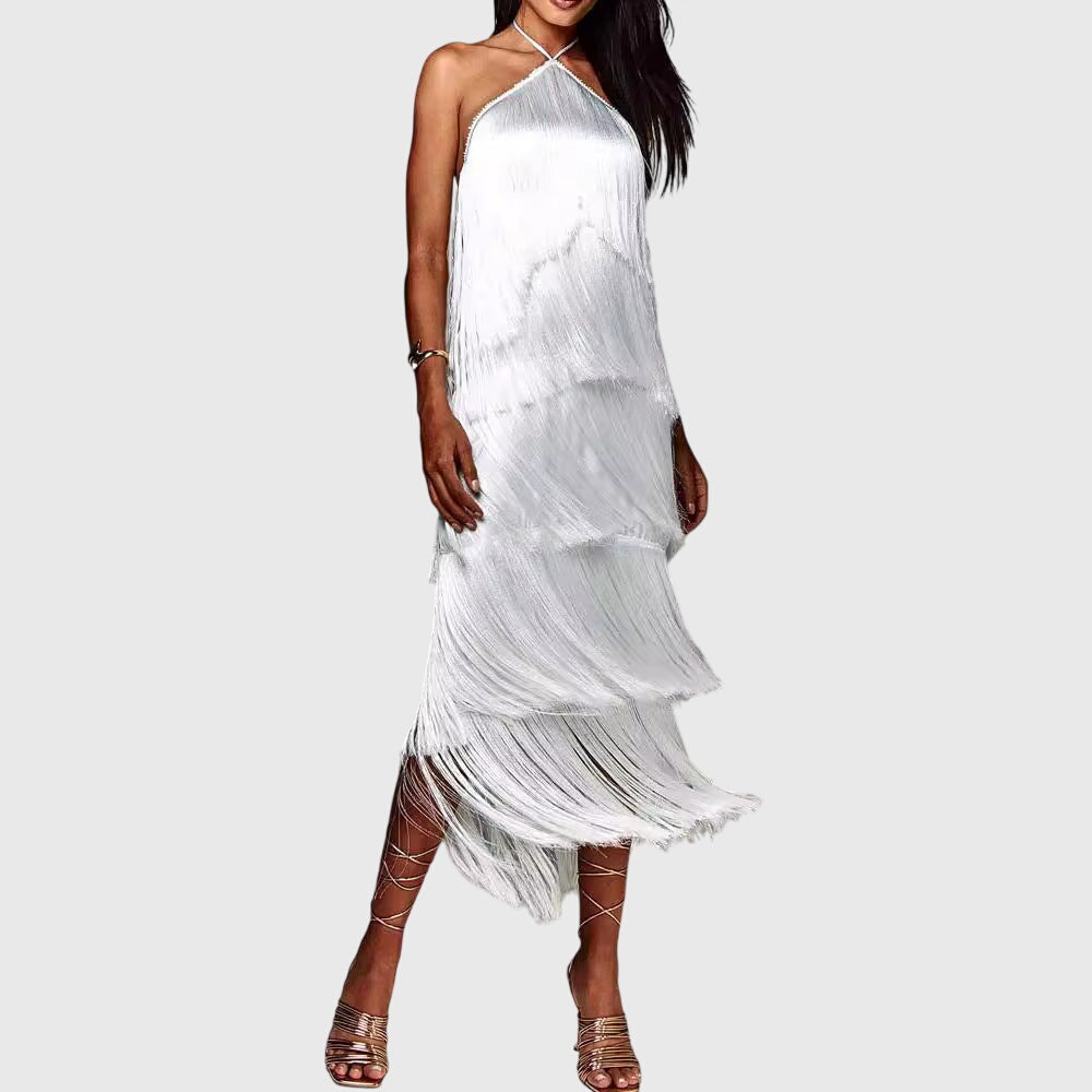 Monique | Robe à Franges