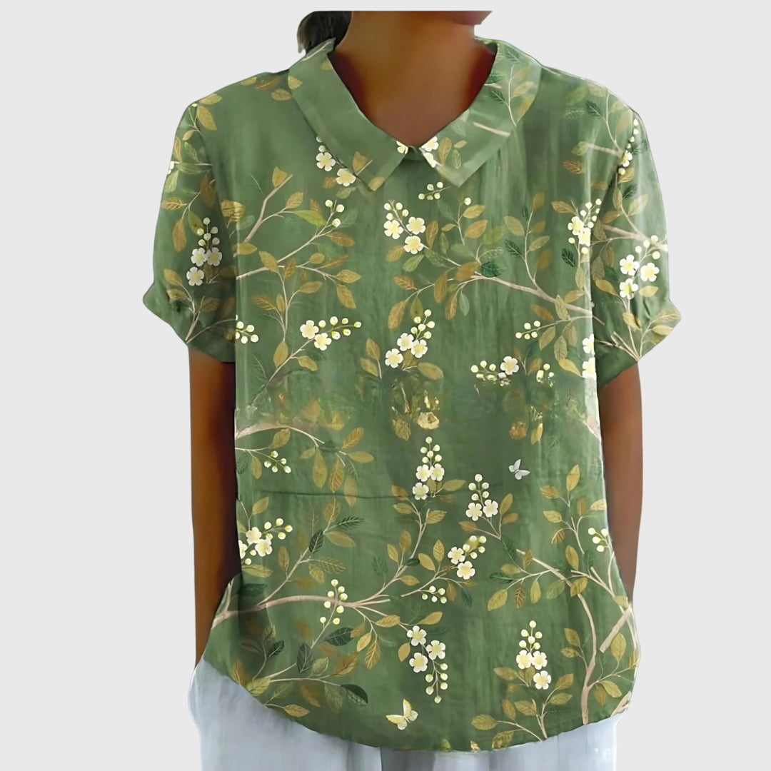 Élise | Blouse Florale