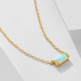 Livia – Collier en argent avec petit pendentif