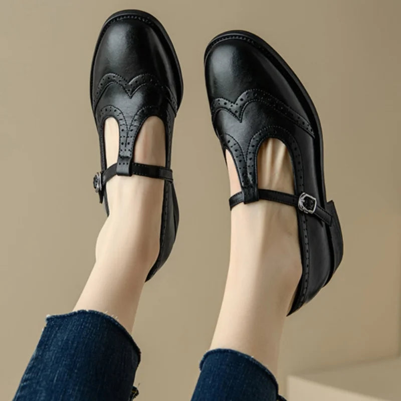 Claire | Élégantes Mary Janes à Tstrap