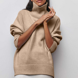 Nina | Pull Col Roulé Luxe
