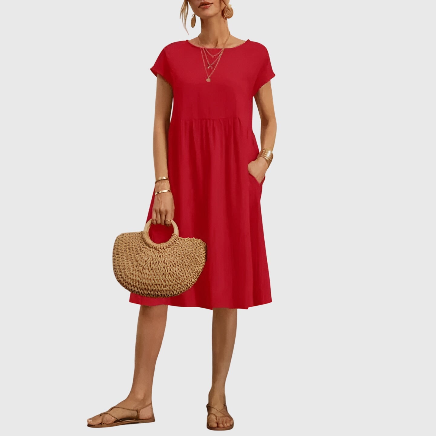 Isabelle | Robe Élégante de Printemps