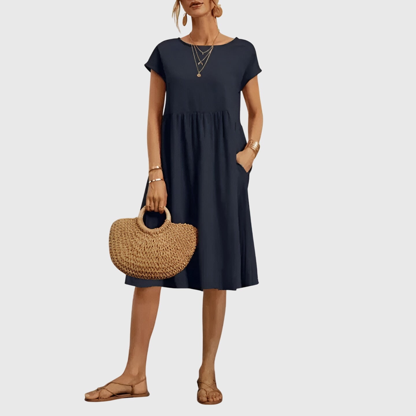 Isabelle | Robe Élégante de Printemps