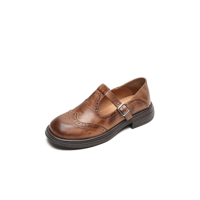 Élise | Mary Janes en cuir