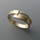 Bague Vintage en Or Fin